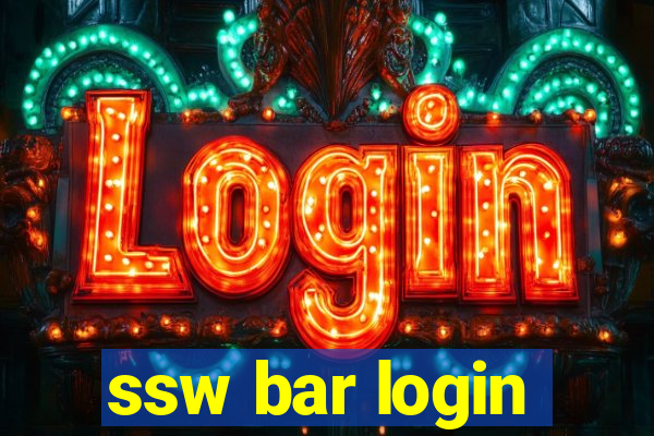 ssw bar login